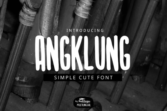 Angklung: A Bold Font for Creative Projects