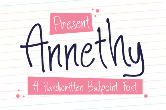 Annethy Font for Creative Web Projects