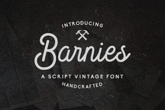 Barnies Font for Web Design