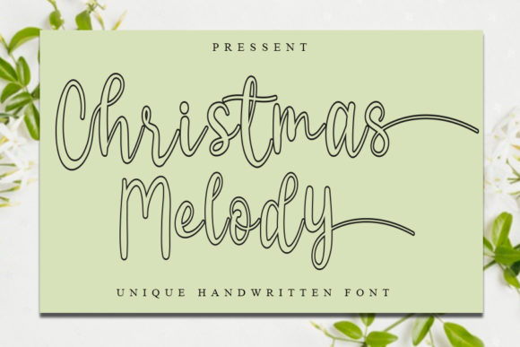 Christmas Melody Font for Elegant Web Design