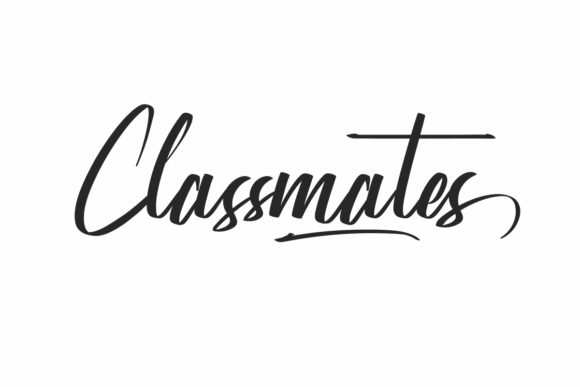 Classmates Font for Creative Campaigns