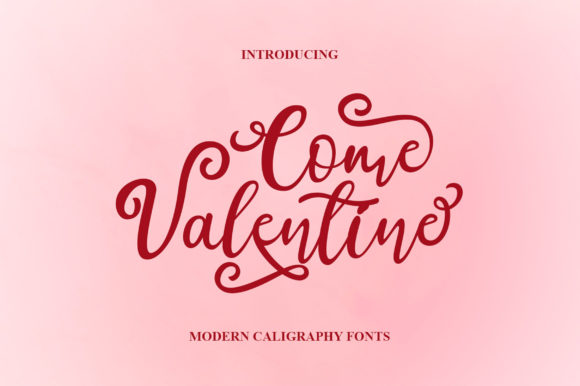 Come Valentine Font for Elegant Branding