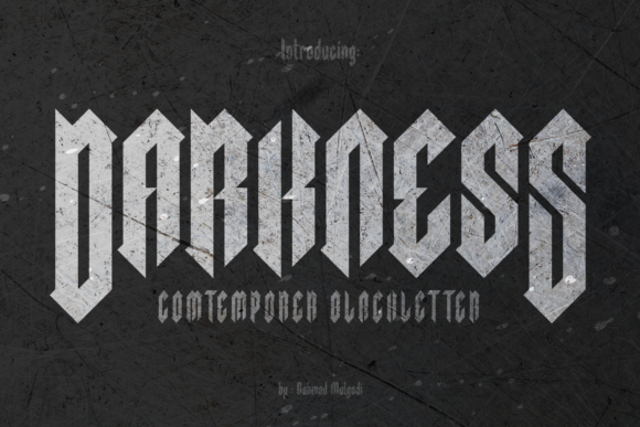 Darkness Font Review