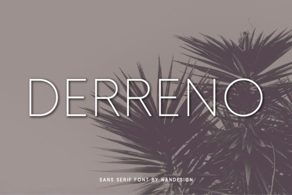 Derreno: A Font for Business Clarity