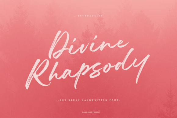 Divine Rhapsody Font for Creative Campaigns