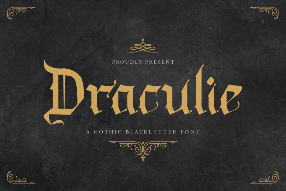 Draculie: Gothic Font for Bold Campaigns