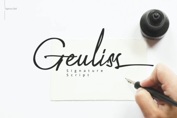 Geuliss Font for Creative Makers