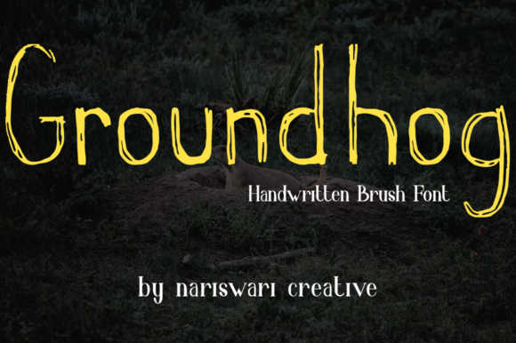 Groundhog Font for Web Design