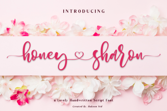 Honey Sharon Font for Creative Makers