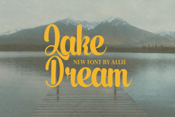 Lake Dream Font for Bold Campaigns