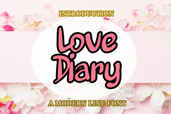 Love Diary Font for Creative Design