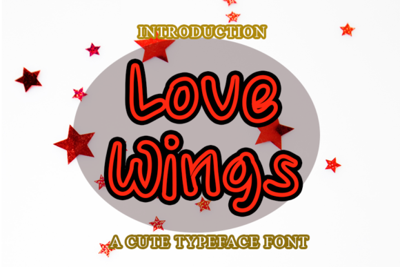 Love Wings Font for Creative Makers
