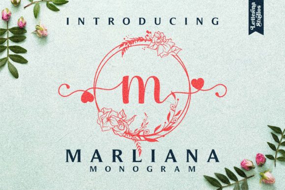 Marliana Monogram Font Review