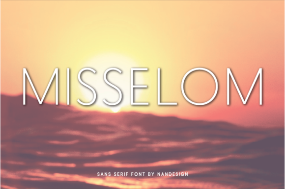 Misselom: A Simple Font for Big Business Impact