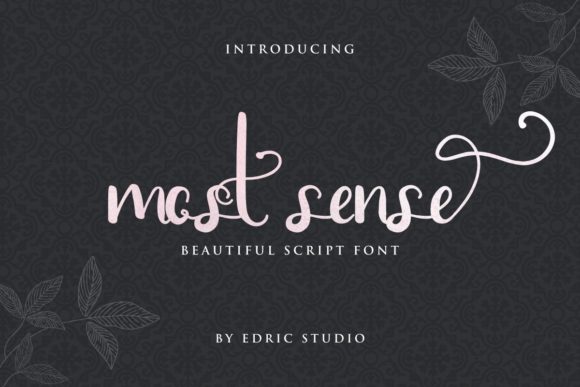 Most Sense Font for Creative Design