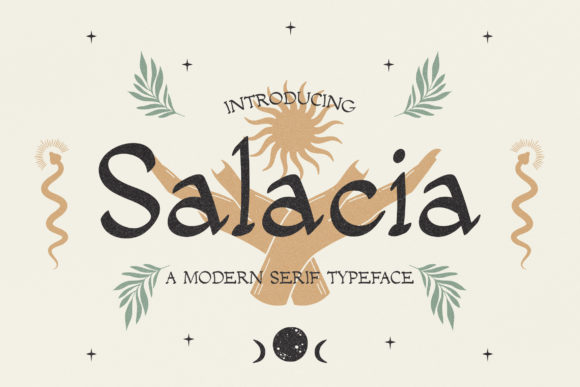 Salacia: A Serif Font for Elegant Design