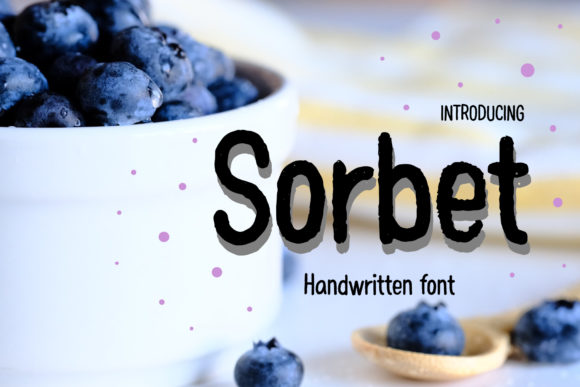 Sorbet Font for Creative Web Design