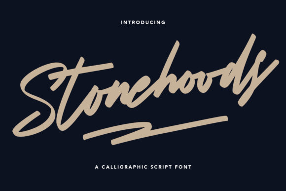 Stonehoods Font for Business Branding