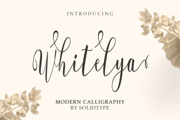 Whitelya Font for Web Design