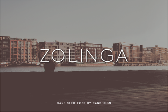 Zolinga Font for Creative Projects